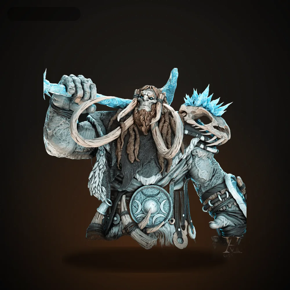 Frostburn Horrors - Path of Ice - Soturi - Herdlord of the Mammuti
