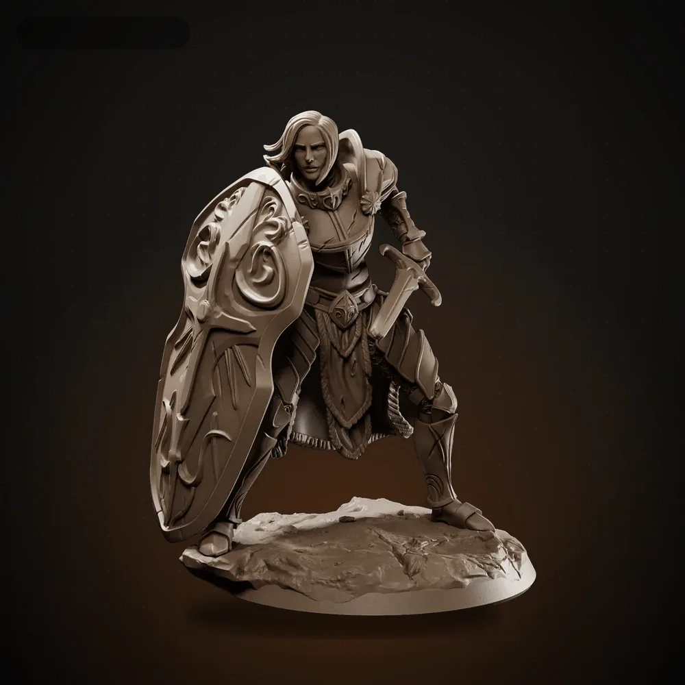 Hero Female Paladin