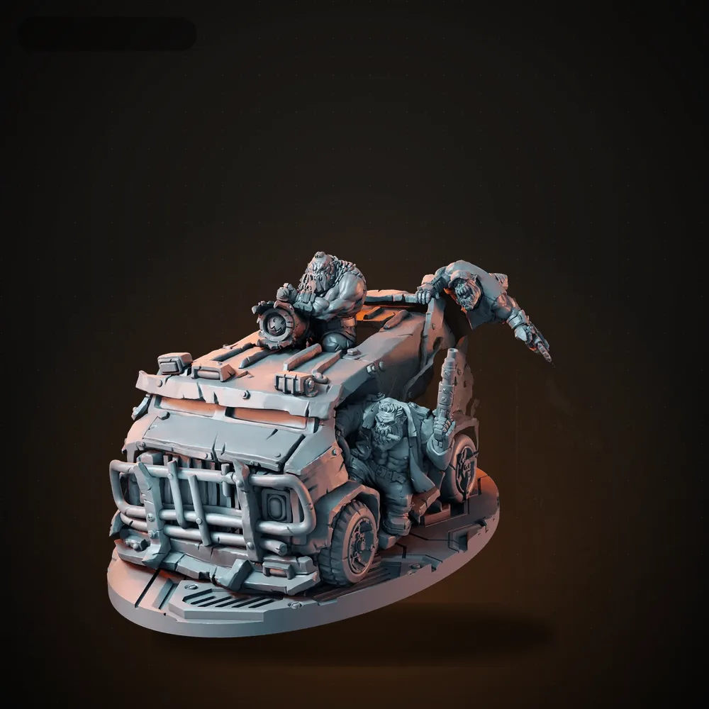 Orc Team Battle Van