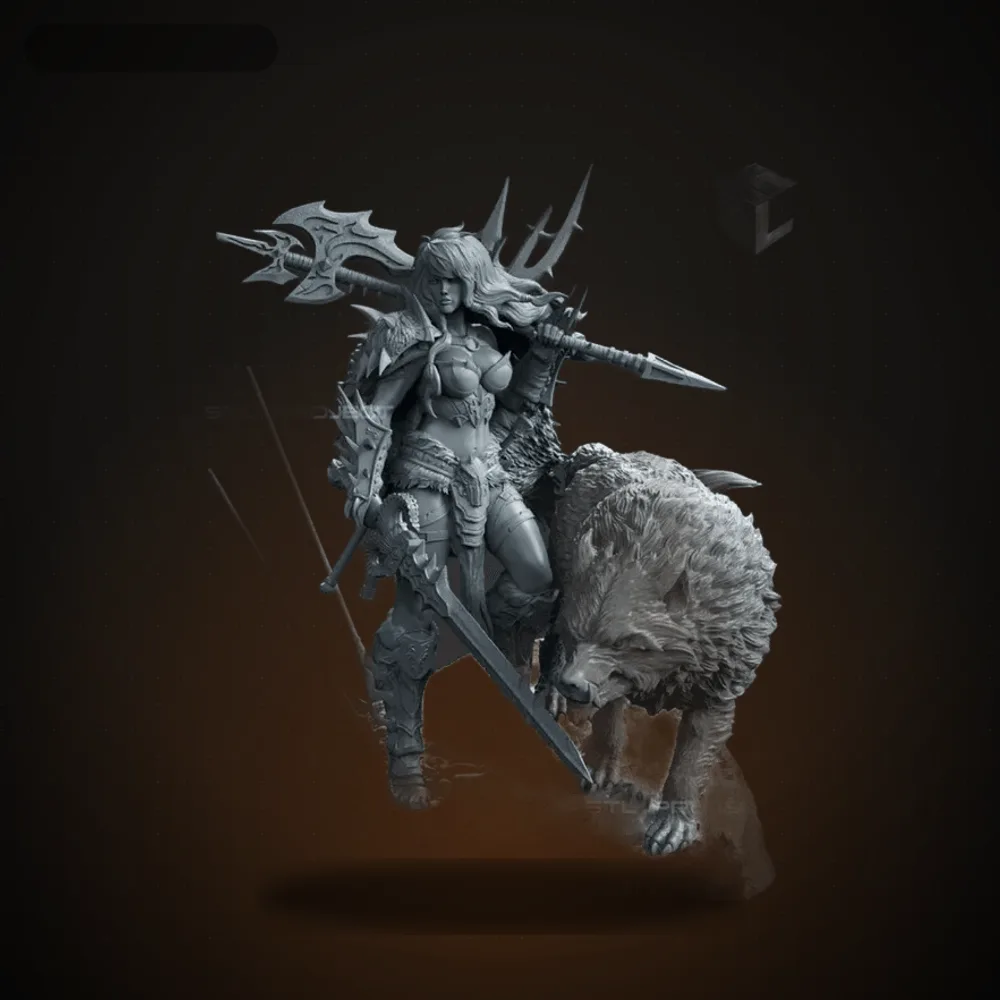 Barbarian and the wolf (Barbara e o Lobo)