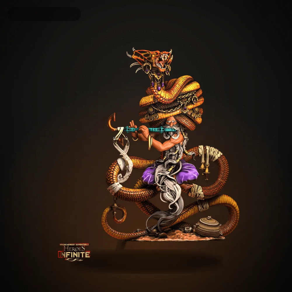 Nasir, the Snake Whisperer