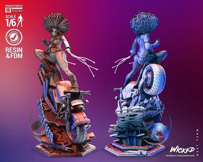 Spider Woman Statue